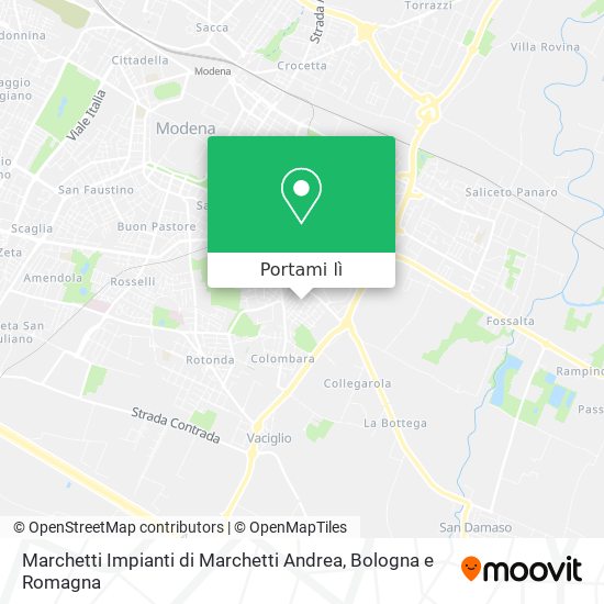 Mappa Marchetti Impianti di Marchetti Andrea