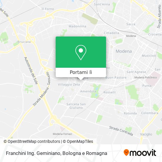 Mappa Franchini Ing. Geminiano