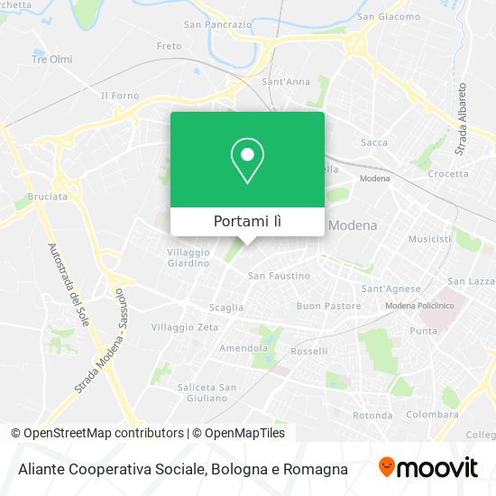 Mappa Aliante Cooperativa Sociale