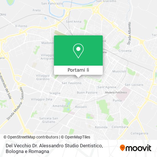 Mappa Del Vecchio Dr. Alessandro Studio Dentistico
