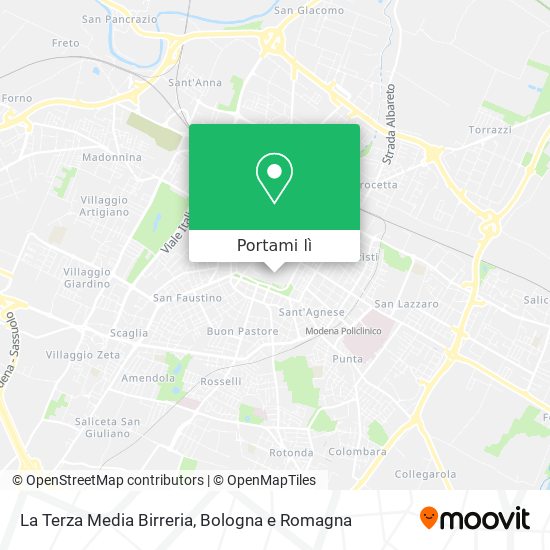 Mappa La Terza Media Birreria