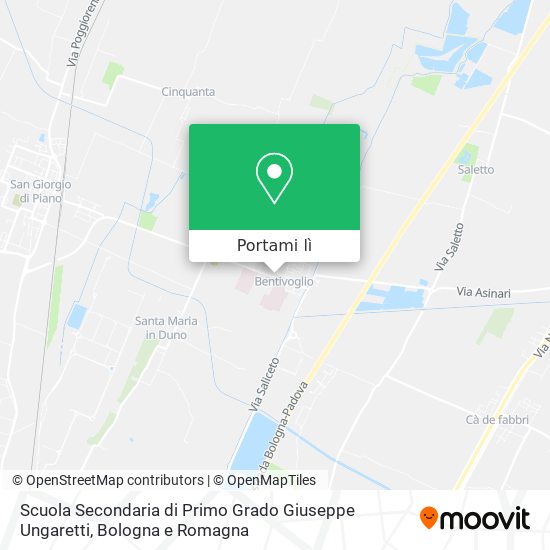 Mappa Scuola Secondaria di Primo Grado Giuseppe Ungaretti