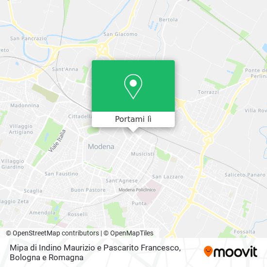 Mappa Mipa di Indino Maurizio e Pascarito Francesco