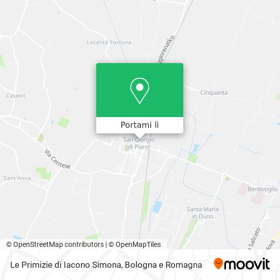 Mappa Le Primizie di Iacono Simona