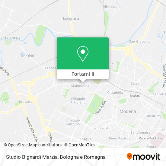Mappa Studio Bignardi Marzia
