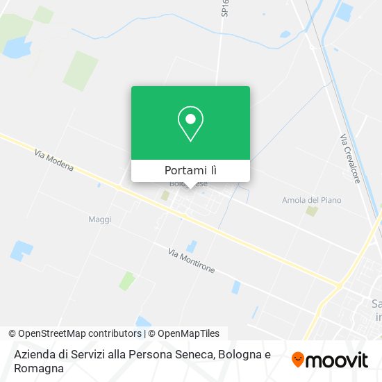 Mappa Azienda di Servizi alla Persona Seneca
