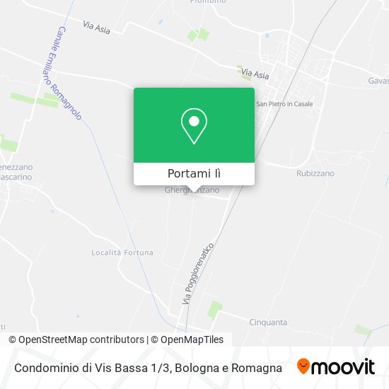 Mappa Condominio di Vis Bassa 1/3