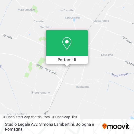 Mappa Studio Legale Avv. Simona Lambertini