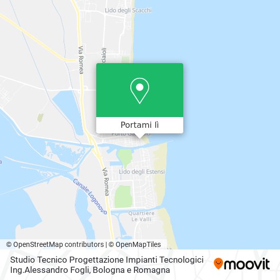 Mappa Studio Tecnico Progettazione Impianti Tecnologici Ing.Alessandro Fogli