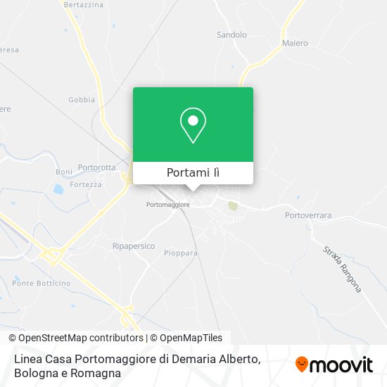 Mappa Linea Casa Portomaggiore di Demaria Alberto