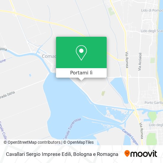 Mappa Cavallari Sergio Imprese Edili