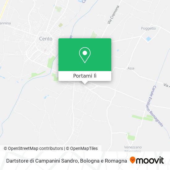 Mappa Dartstore di Campanini Sandro