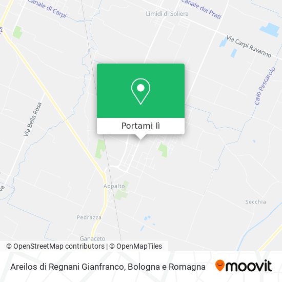 Mappa Areilos di Regnani Gianfranco
