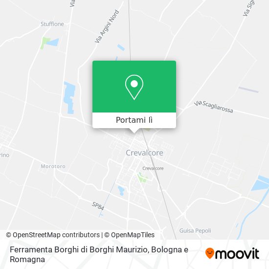 Mappa Ferramenta Borghi di Borghi Maurizio