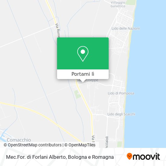 Mappa Mec.For. di Forlani Alberto