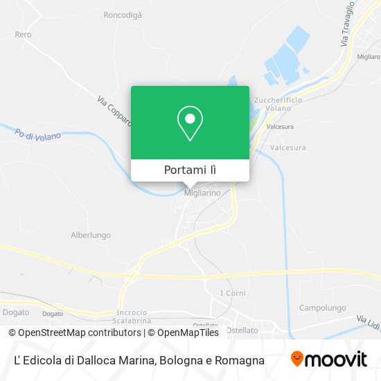 Mappa L' Edicola di Dalloca Marina