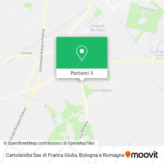 Mappa Cartolandia Sas di Franca Giulia