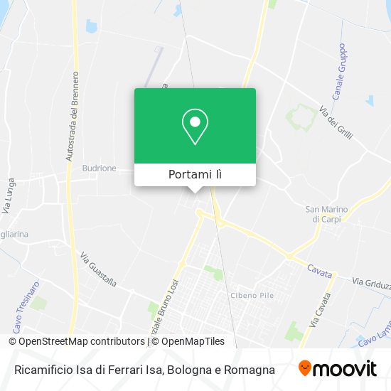 Mappa Ricamificio Isa di Ferrari Isa