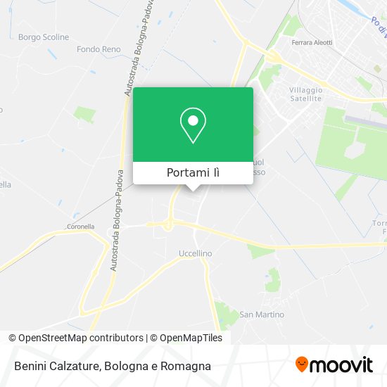 Mappa Benini Calzature