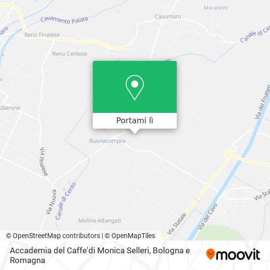 Mappa Accademia del Caffe'di Monica Selleri