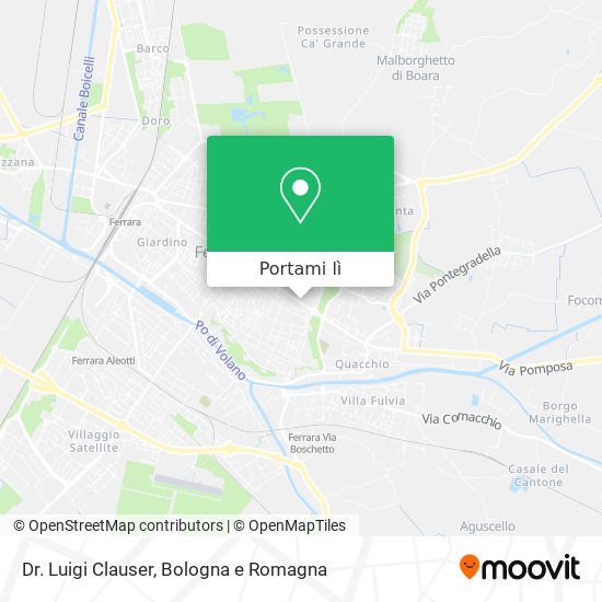 Mappa Dr. Luigi Clauser