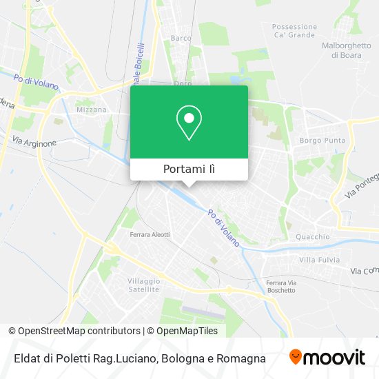 Mappa Eldat di Poletti Rag.Luciano