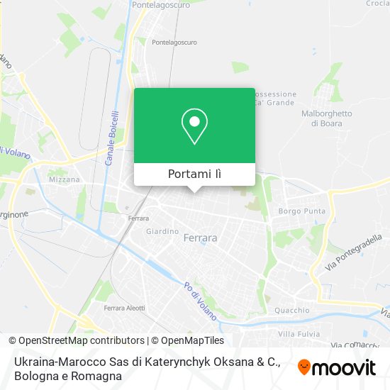 Mappa Ukraina-Marocco Sas di Katerynchyk Oksana & C.