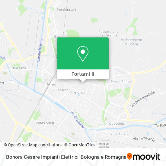 Mappa Bonora Cesare Impianti Elettrici