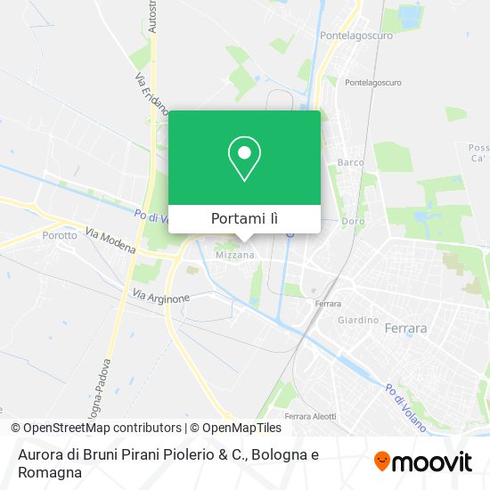Mappa Aurora di Bruni Pirani Piolerio & C.