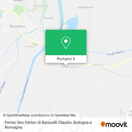 Mappa Fertec Snc Fertec di Baravelli Claudio