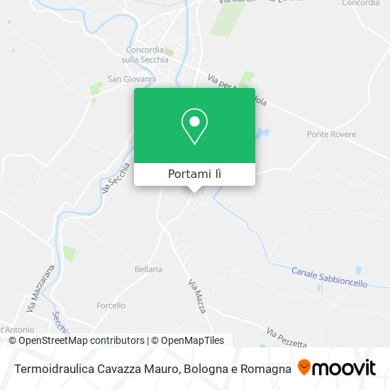 Mappa Termoidraulica Cavazza Mauro