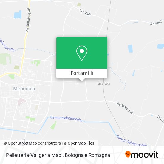 Mappa Pelletteria-Valigeria Mabi