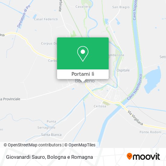 Mappa Giovanardi Sauro