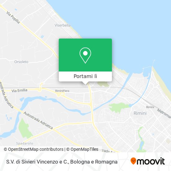Mappa S.V. di Sivieri Vincenzo e C.