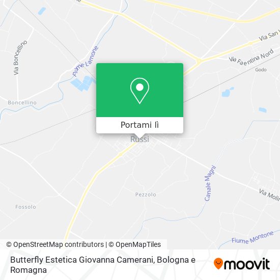 Mappa Butterfly Estetica Giovanna Camerani