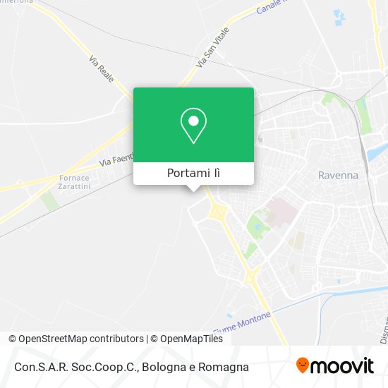 Mappa Con.S.A.R. Soc.Coop.C.