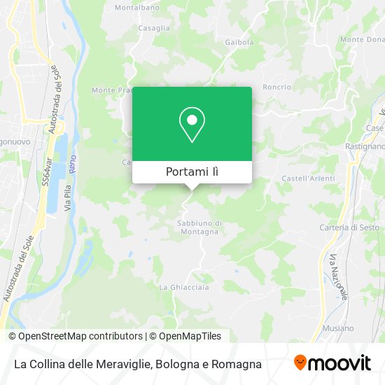 Mappa La Collina delle Meraviglie