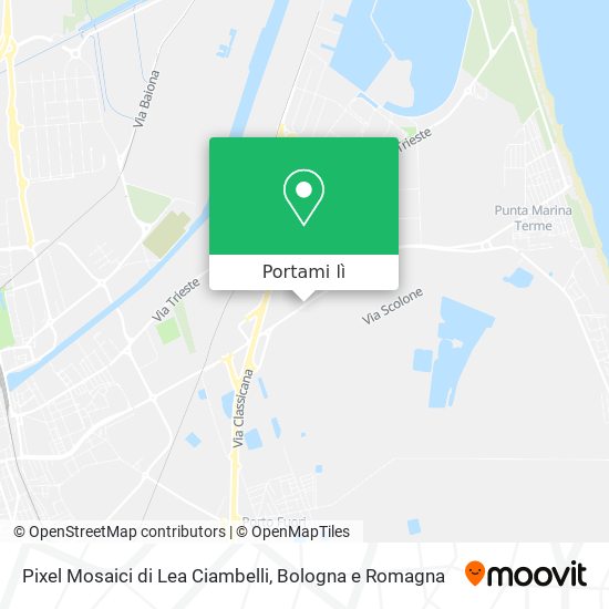Mappa Pixel Mosaici di Lea Ciambelli