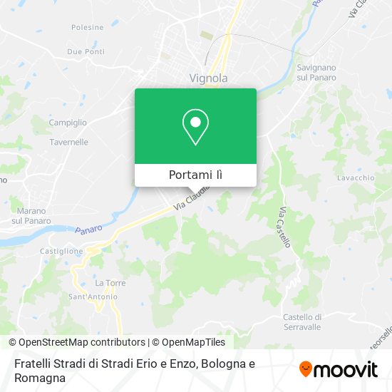 Mappa Fratelli Stradi di Stradi Erio e Enzo