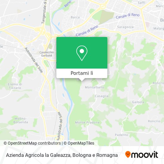 Mappa Azienda Agricola la Galeazza