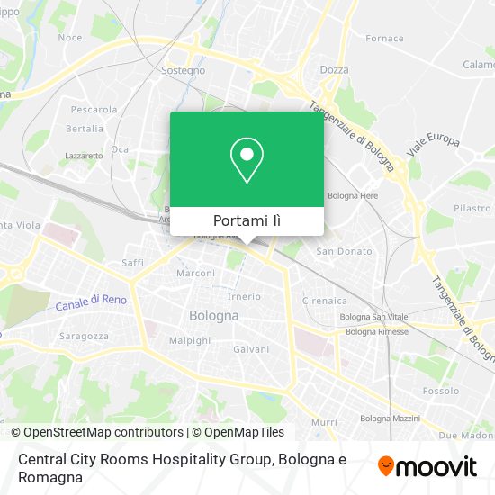 Mappa Central City Rooms Hospitality Group