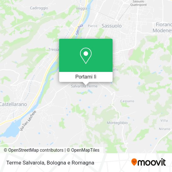 Mappa Terme Salvarola