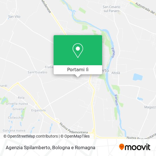 Mappa Agenzia Spilamberto