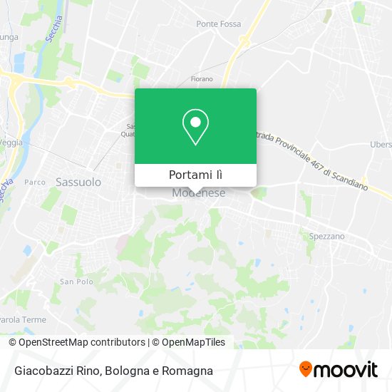 Mappa Giacobazzi Rino