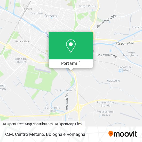Mappa C.M. Centro Metano