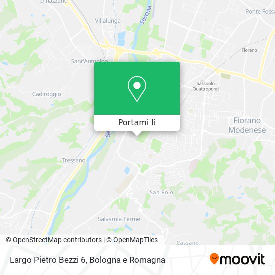 Mappa Largo Pietro Bezzi  6