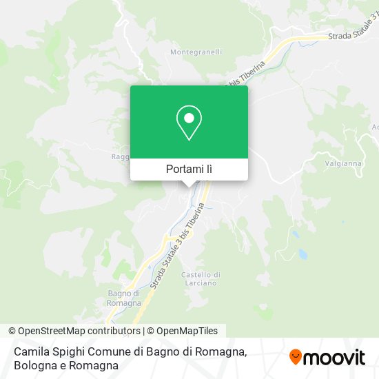 Mappa Camila Spighi Comune di Bagno di Romagna