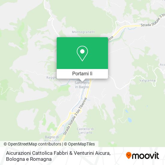 Mappa Aicurazioni Cattolica Fabbri & Venturini Aicura