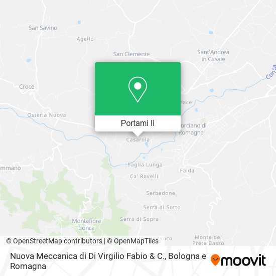 Mappa Nuova Meccanica di Di Virgilio Fabio & C.