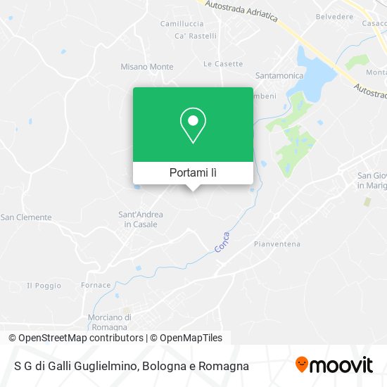 Mappa S G di Galli Guglielmino